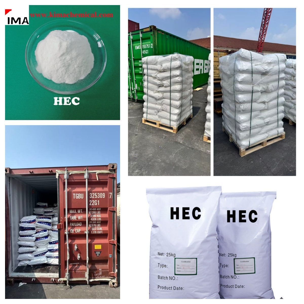 Polvere di HEC in Kima Chemical
